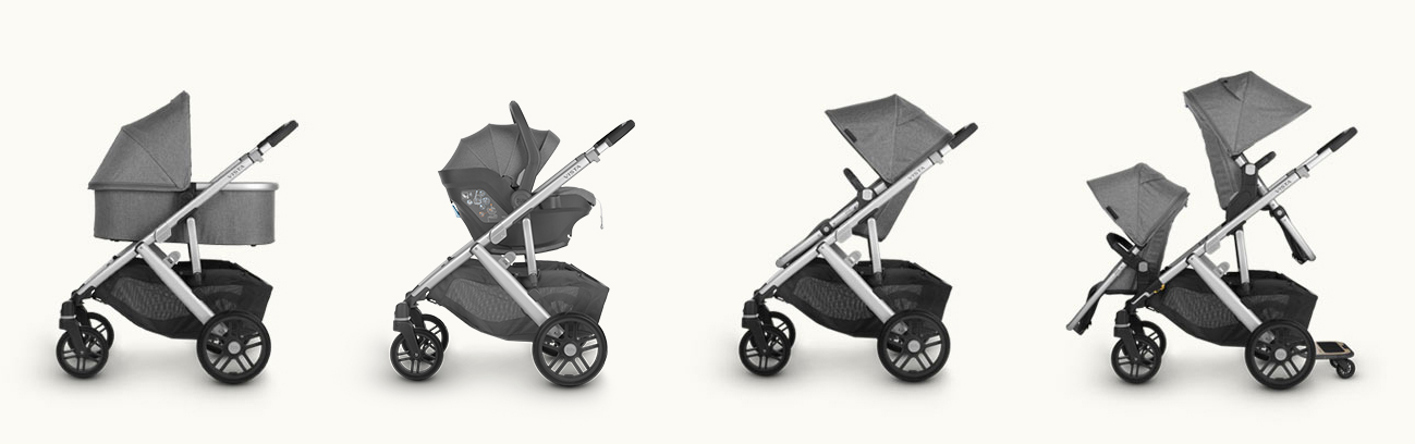 how to open and close uppababy vista