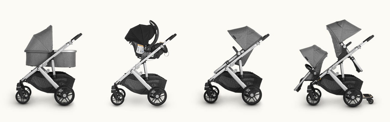 how to fold uppababy vista with rumble seat