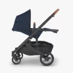 The included Toddler Seat (color matches the stroller) offers an easy, one-handed 180 degree recline option and an adjustable, multi-position leg rest