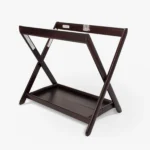 Grey Bassinet Stand - Espresso