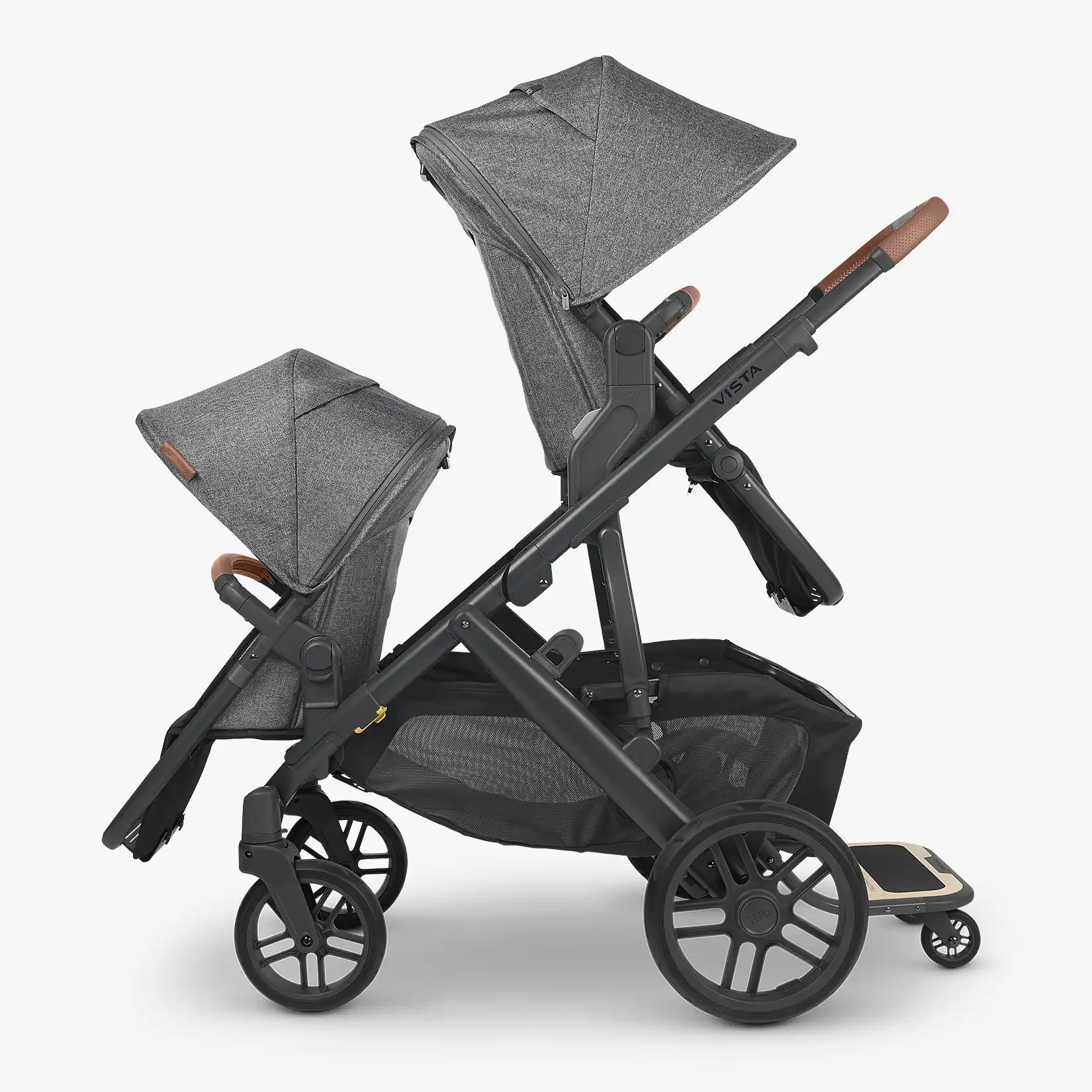 Uppababy vista fold store with rumble seat