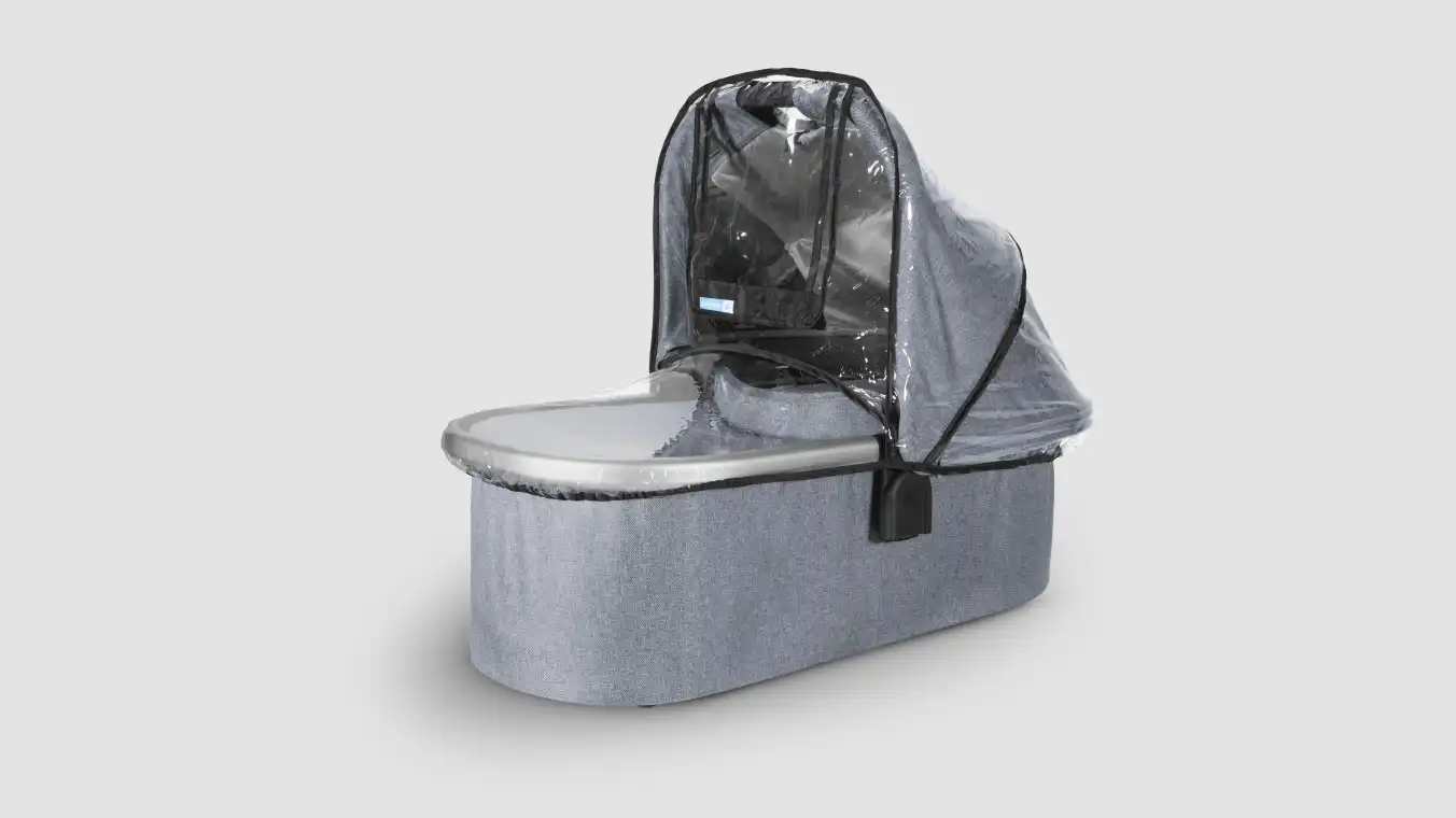 Standalone Bassinet with Rain Shield easily attached