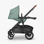 The included Toddler Seat (color matches the stroller) offers an easy, one-handed 180 degree recline option and an adjustable, multi-position leg rest