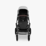 The included Toddler Seat (color matches the stroller) has a secure, adjustable harness and a detachable bumper bar