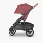 The included Toddler Seat (color matches the stroller) includes a height-adjustable canopy (with mesh panels for ventilation) to accommodate growing children