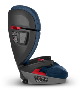 An UPPAbaby Alta Booster High Back Booster Car Seat | SafeTech™ | NOA | Navy Mélange