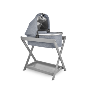An UPPAbaby Bassinet Stand | Grey.