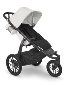 An UPPAbaby Ridge Stroller | Bryce | White | Carbon Frame