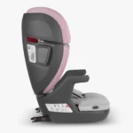 The Alta V2 High Back Booster (Iris) features enhanced Rigid LATCH connectors for easy installation and side impact protection pods to adbsorb crash forces