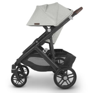 The Vista V2 (Anthony) has an extendable canopy that can be used while installed on the stroller