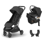 Minu and Aria travel system in Jake